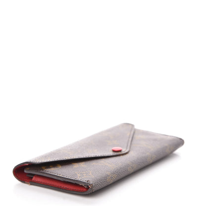 Louis Vuitton Monogram Josephine Wallet Red 4 of 7
