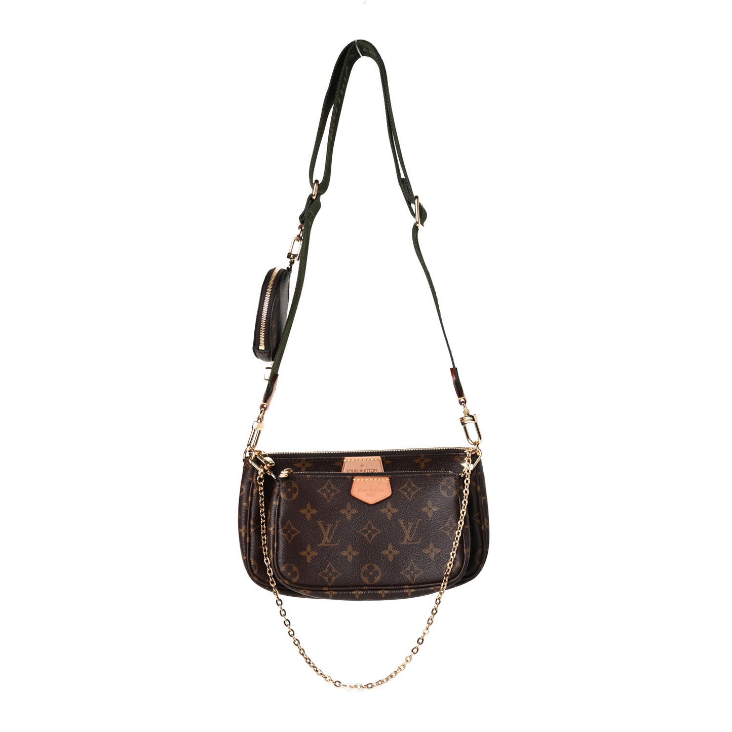 Monogram Multi Pochette Accessories Kaki