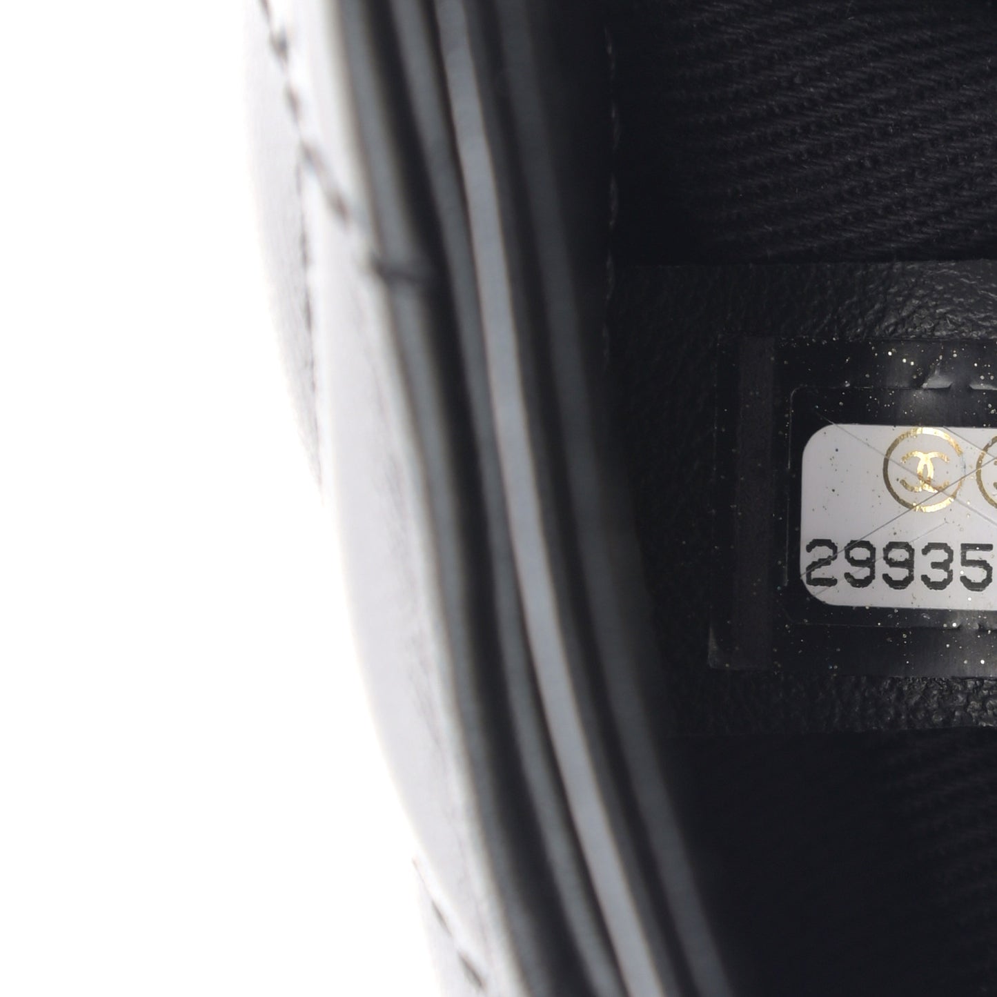 Calfskin Quilted CC Uniform Flap Belt Bag Black