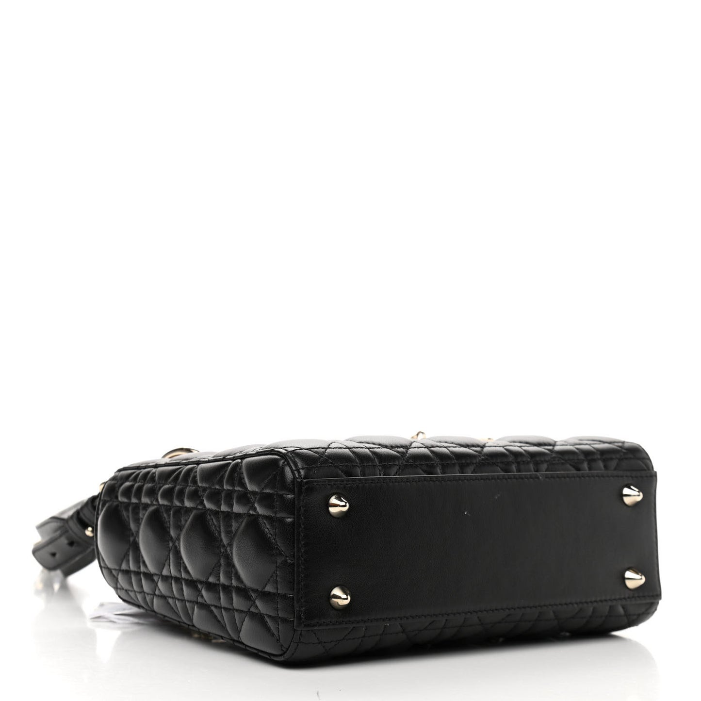Lambskin Cannage Small My ABCDior Lady Dior Black