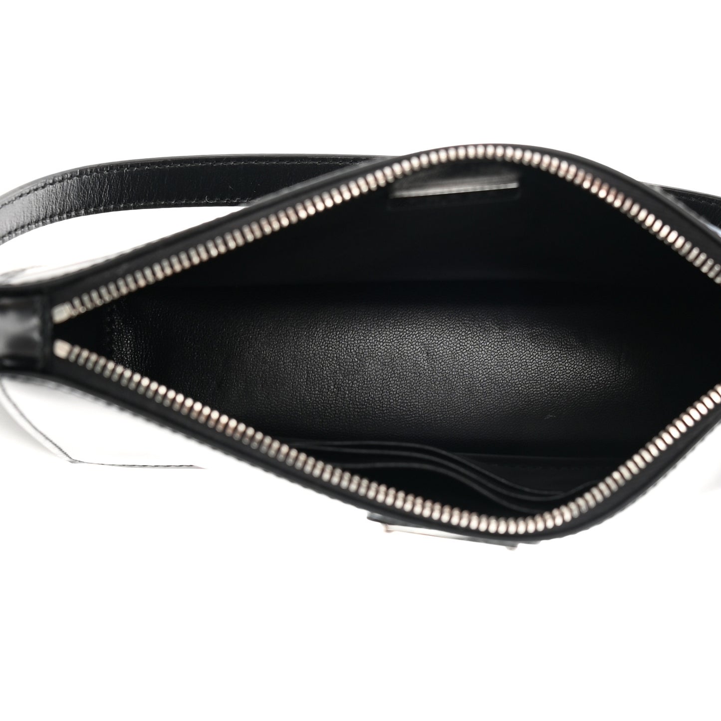 Spazzolato Mini Shoulder Bag Black