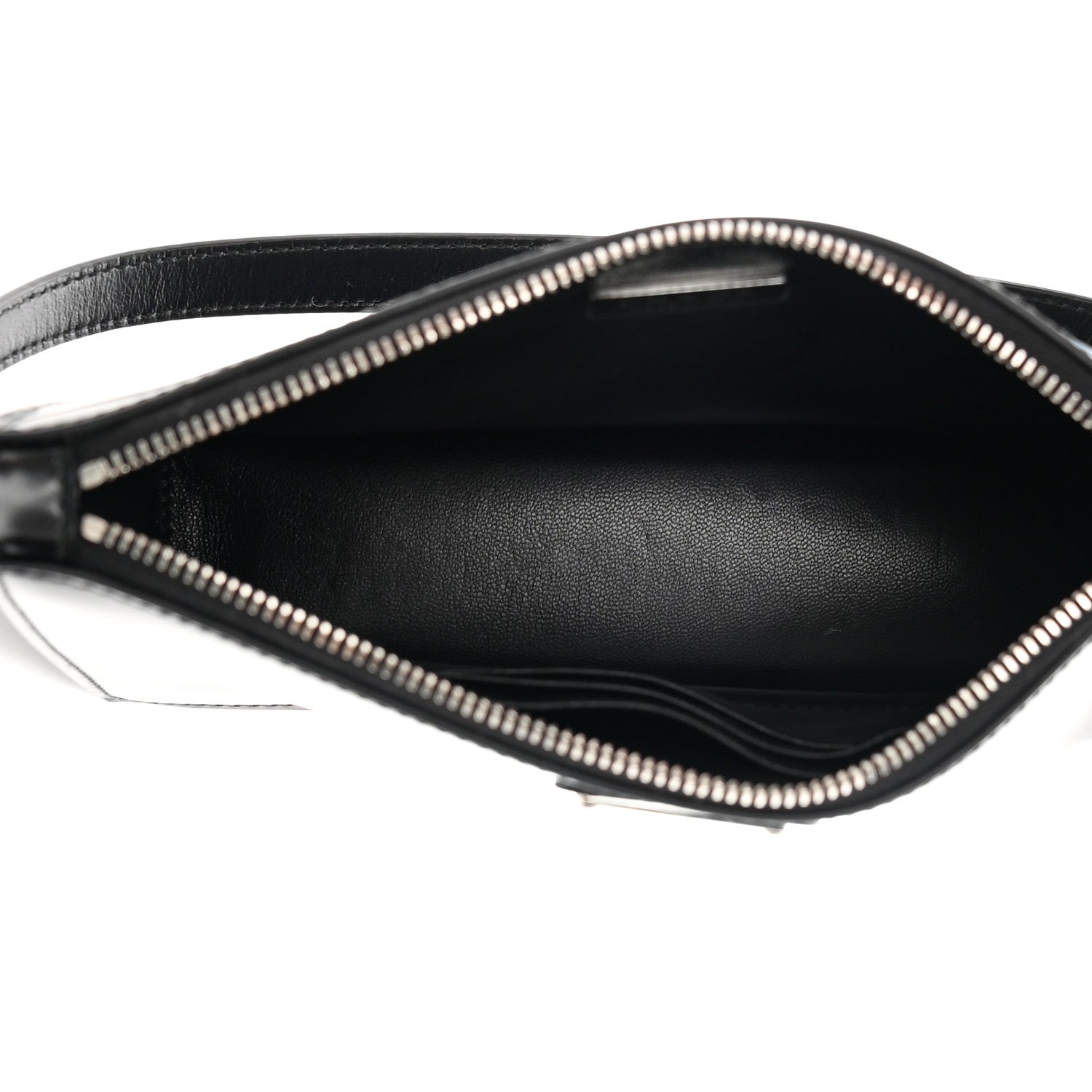 Prada Spazzolato Mini Shoulder Bag Black 5 of 11