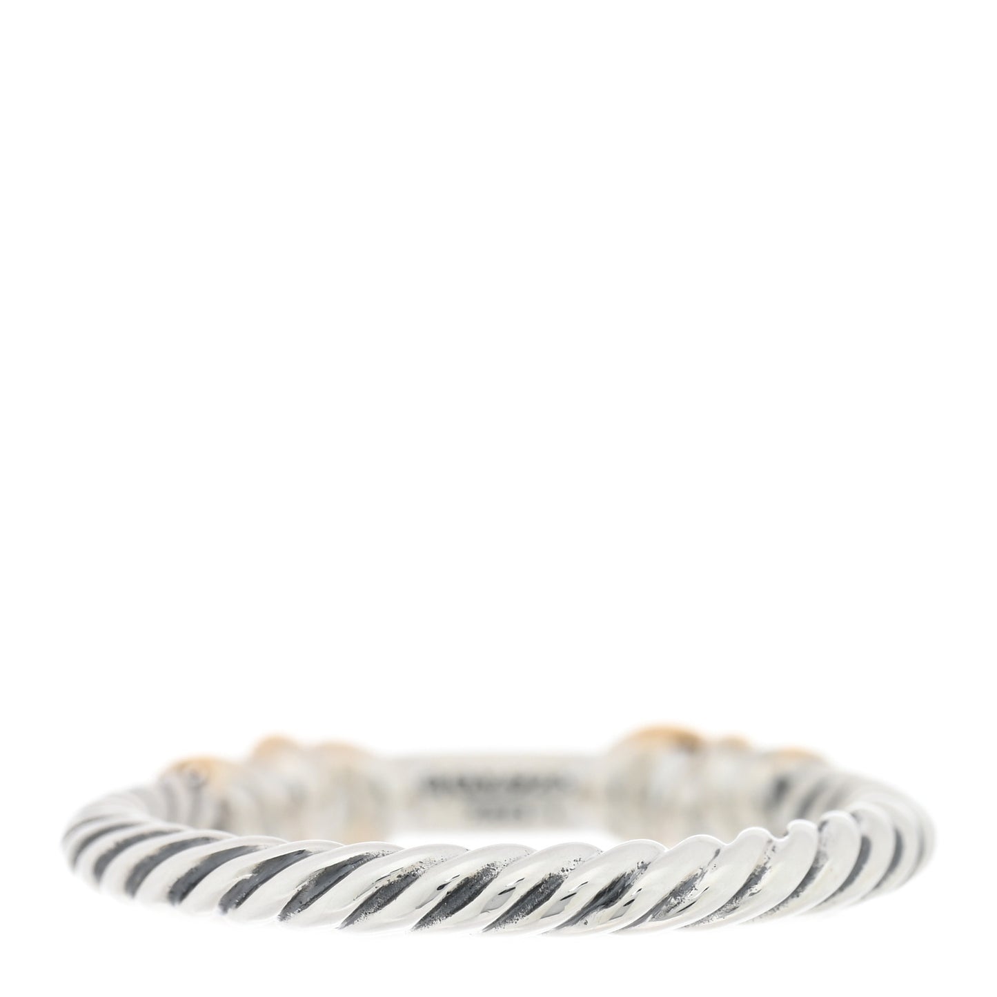 Sterling Silver 18K Yellow Gold Diamond Petite Helena Wrap Ring 54 7