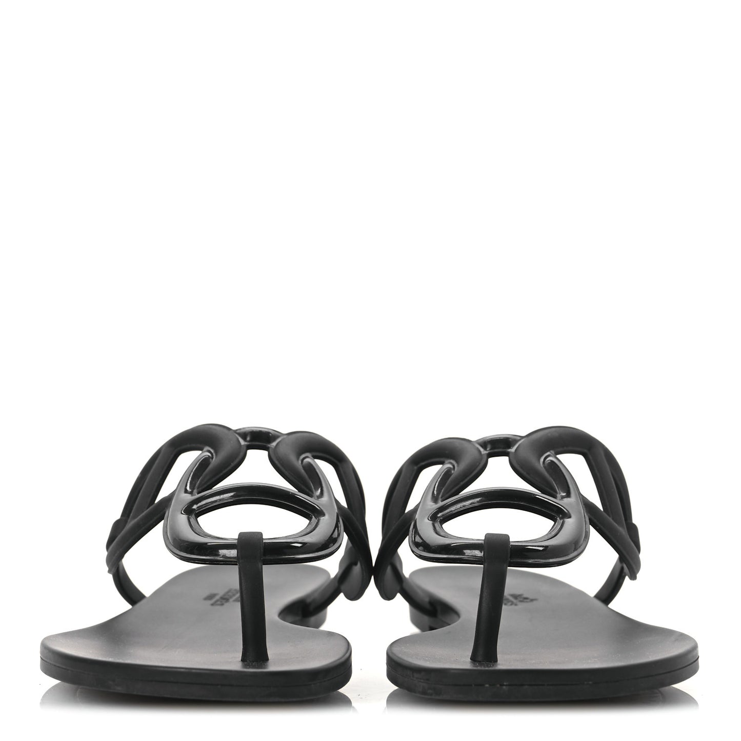 Rubber Womens Egerie Sandals 38 Black
