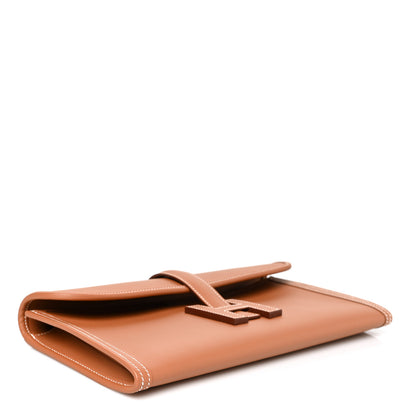 Hermes Swift Jige Elan 29 Clutch Gold 4 of 8