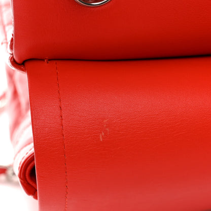 Chanel Patent Quilted Jumbo Double Flap Red 13 of 13