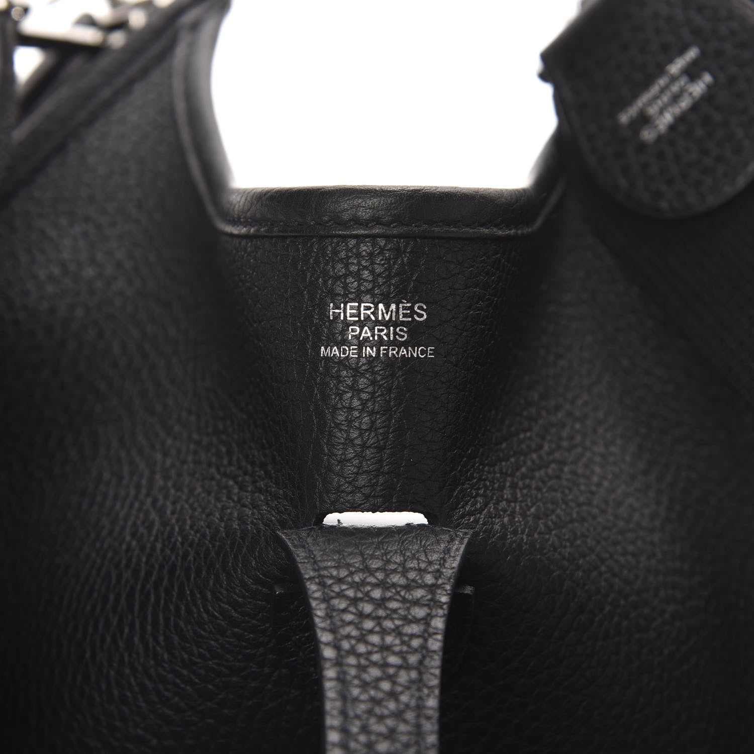 Hermes Taurillon Clemence Evelyne III PM Black 6 of 10