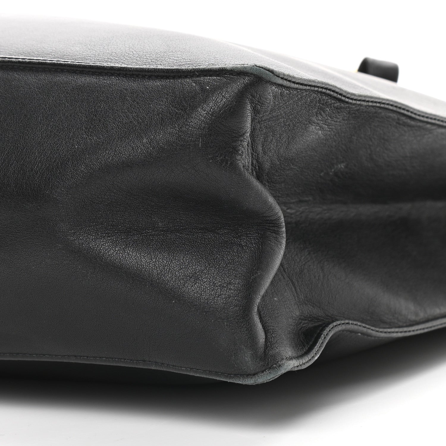 Chanel Lambskin CC Tote Black 10 of 13