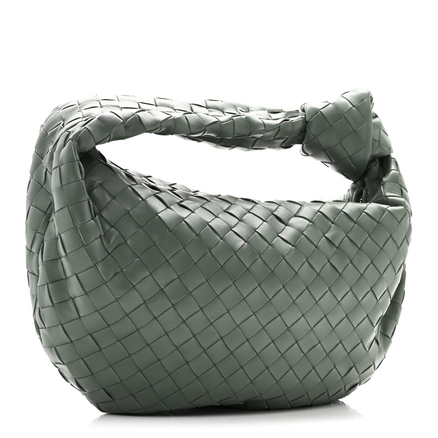 Nappa Intrecciato Teen Jodie Hobo Aloe