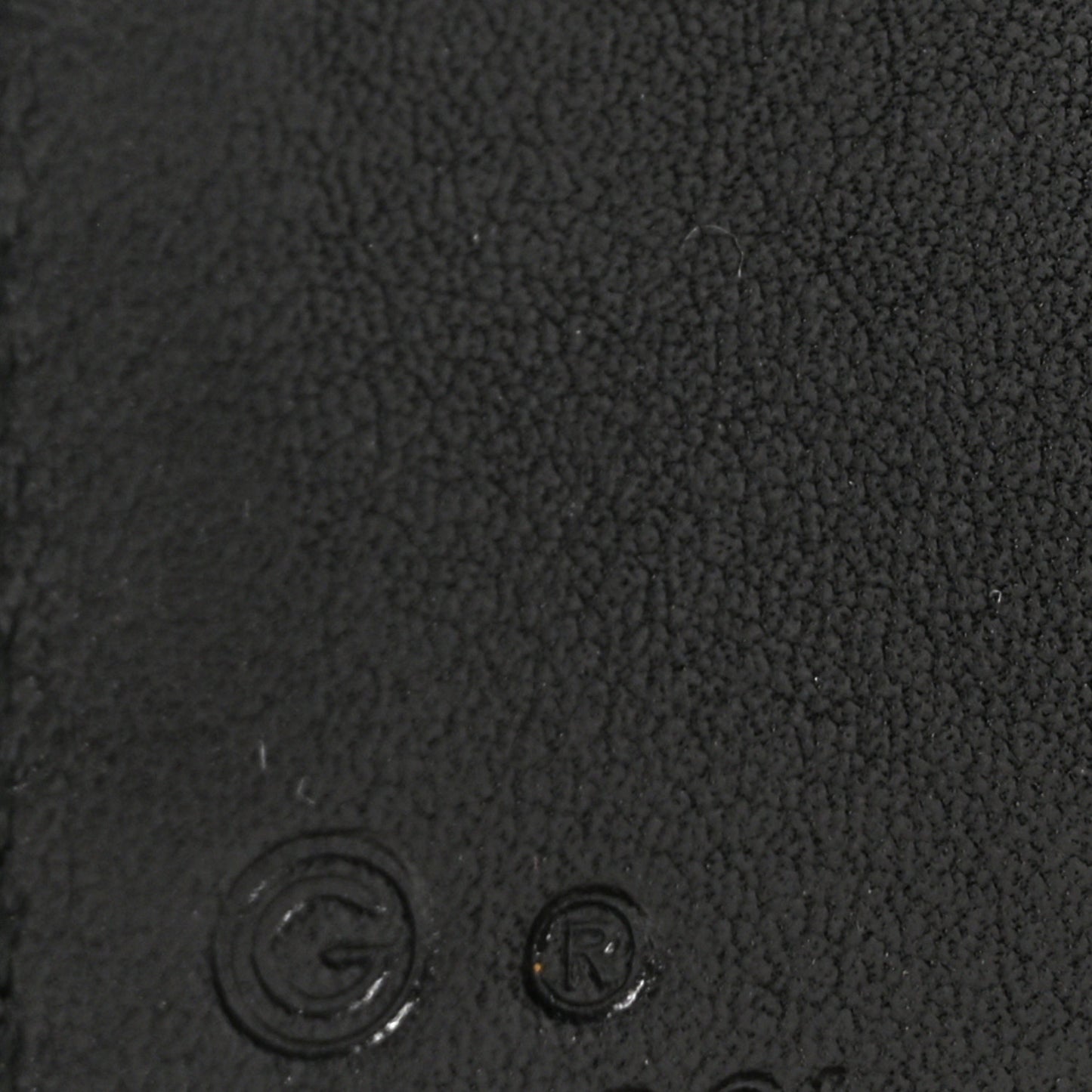 Guccissima Zip Around Travel Wallet Black