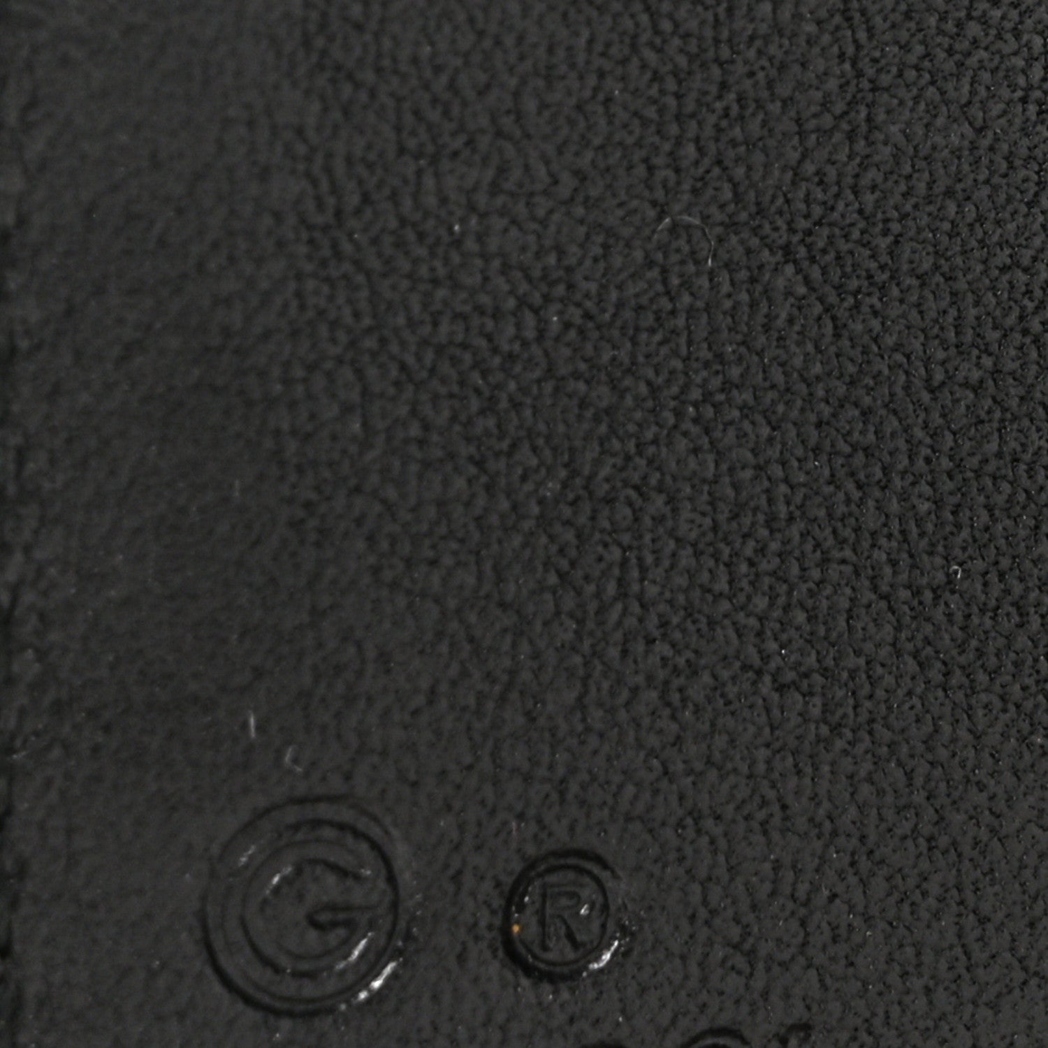 Gucci Guccissima Zip Around Travel Wallet Black 8 of 10