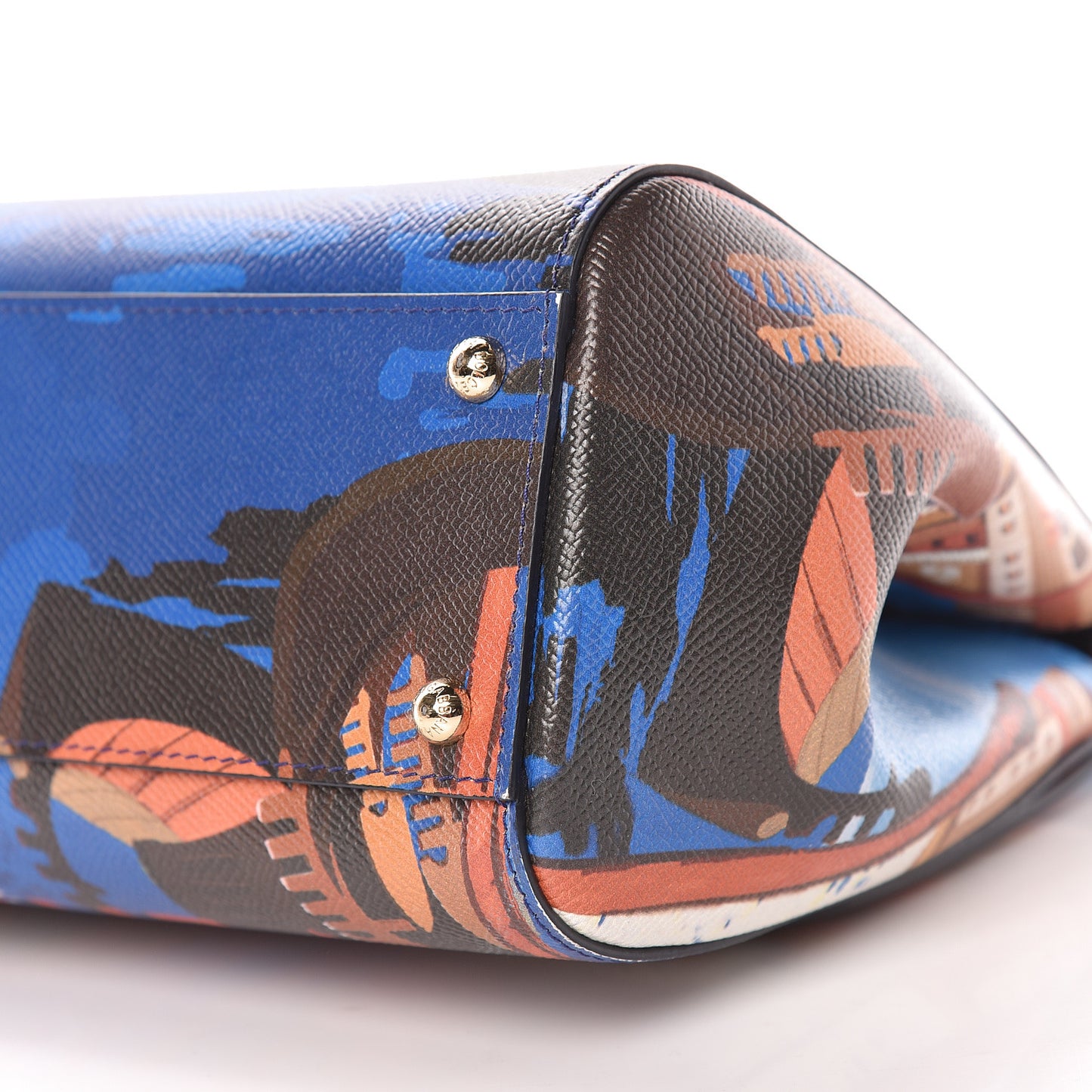 Dauphine Venezia Printed Medium Miss Sicily Satchel Multicolor