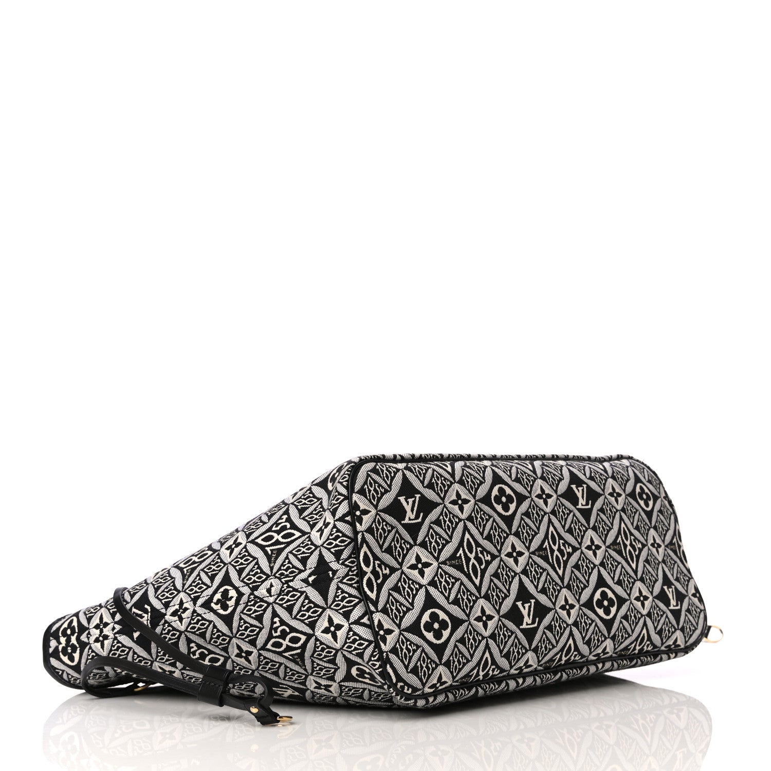 Louis Vuitton Jacquard Since 1854 Neverfull MM Grey 4 of 9