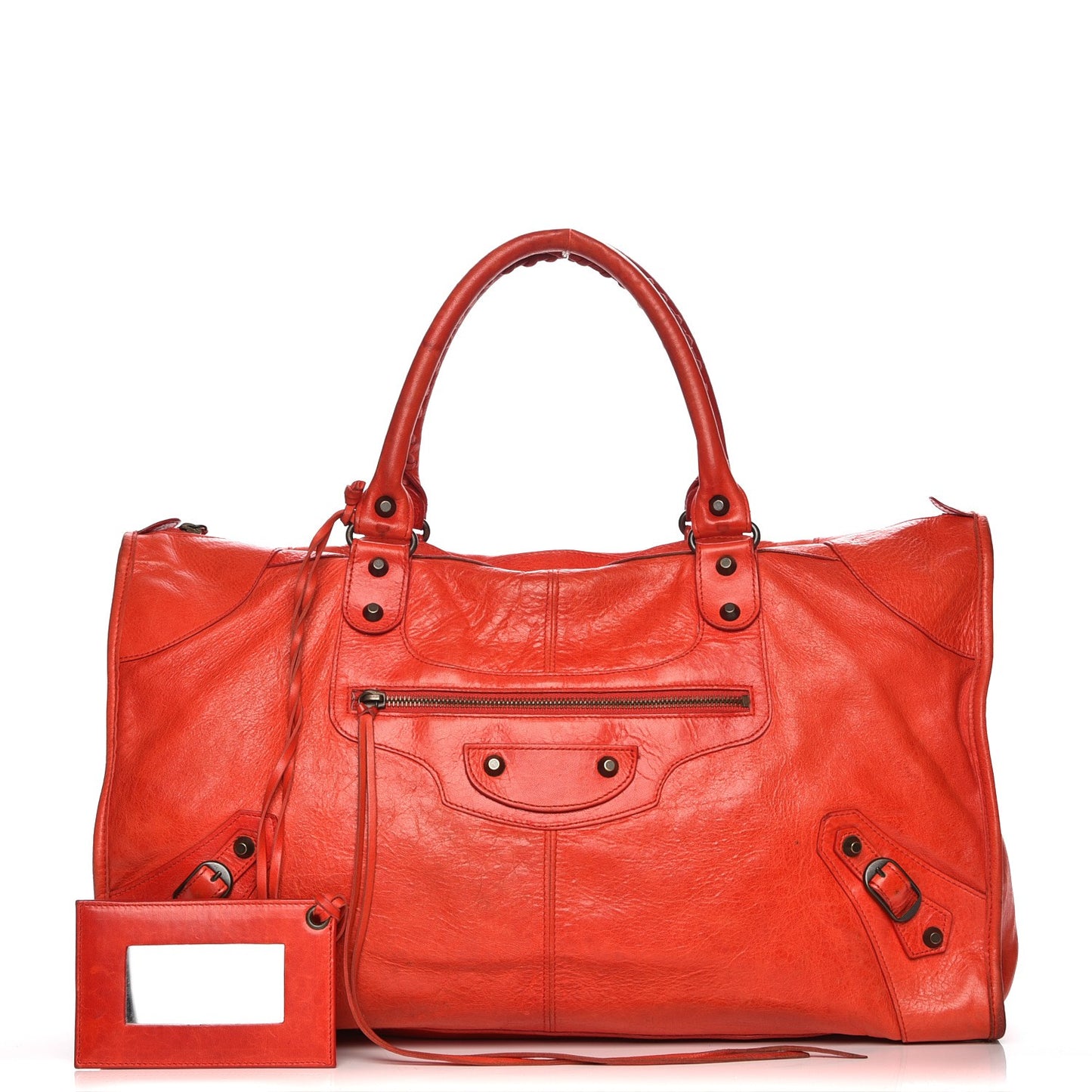 Agneau Classic Hardware Work Vermillion