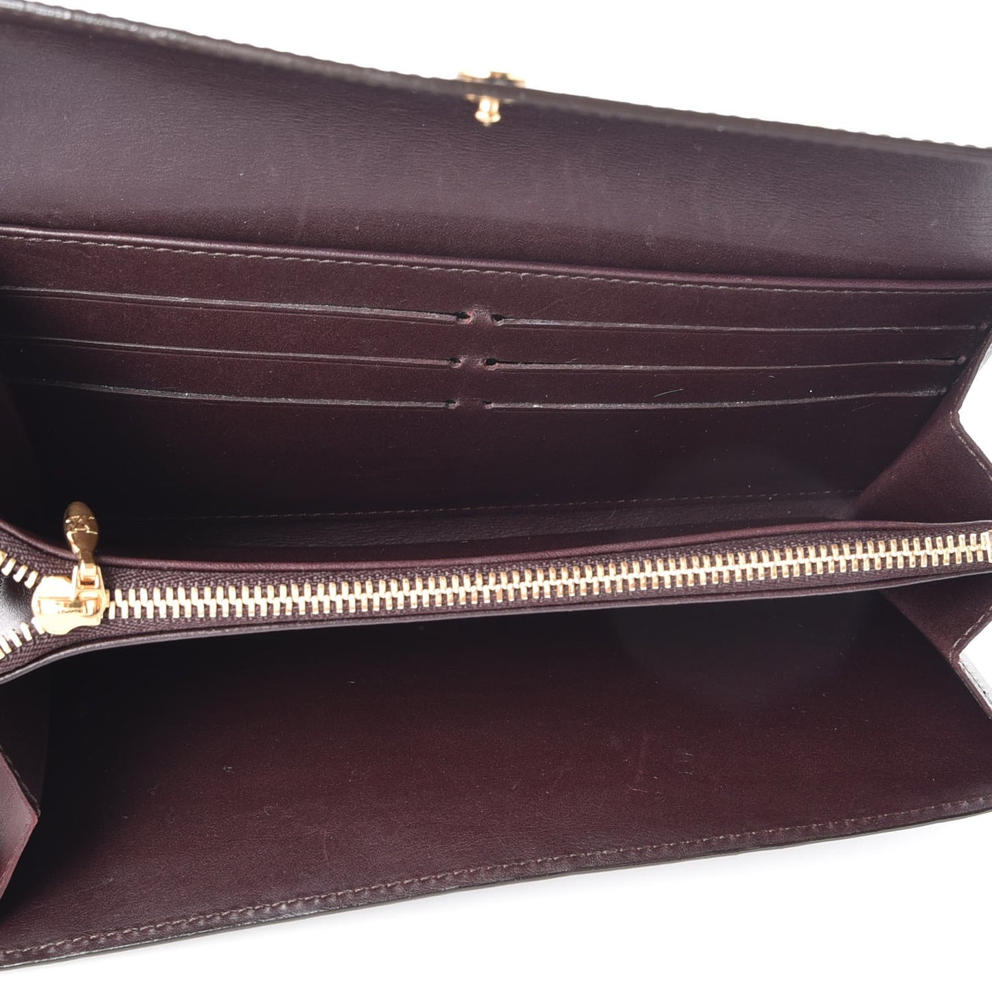 Vernis Sarah Wallet Amarante