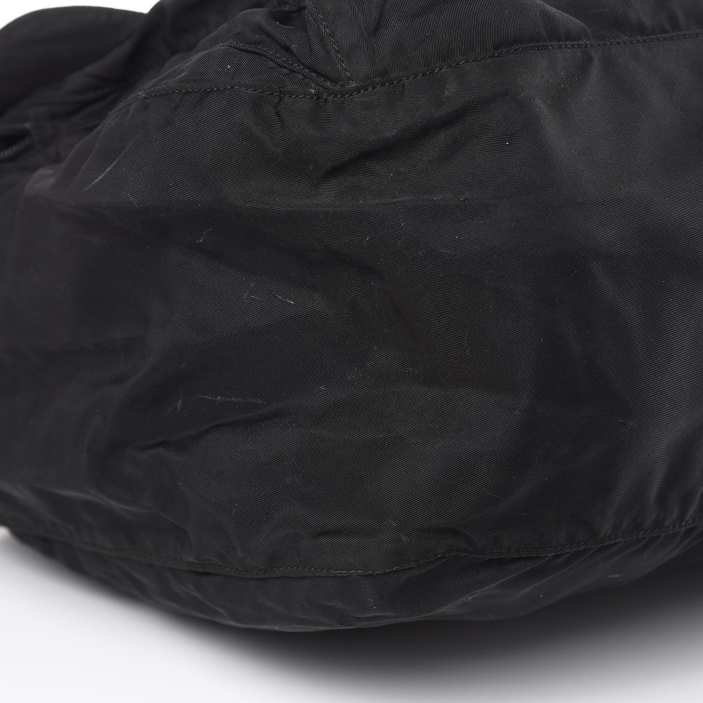 Nylon Vela Messenger Bag Black
