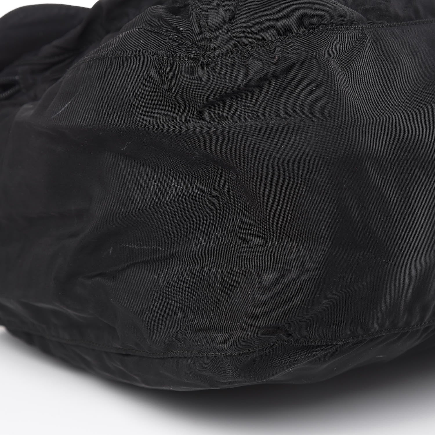 Prada Nylon Vela Messenger Bag Black 8 of 17