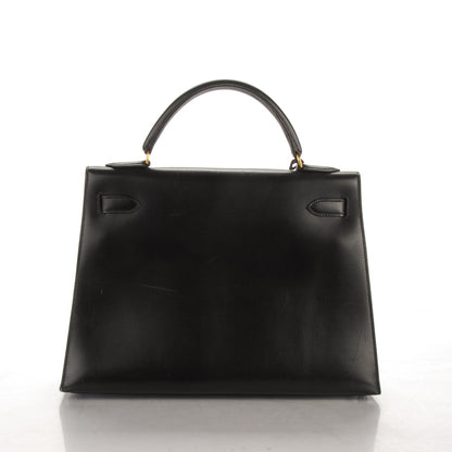 Hermes Box Kelly Sellier 32 Black 4 of 26