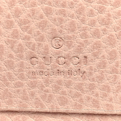 Gucci Calfskin GG Marmont Bow Card Case Black 6 of 6