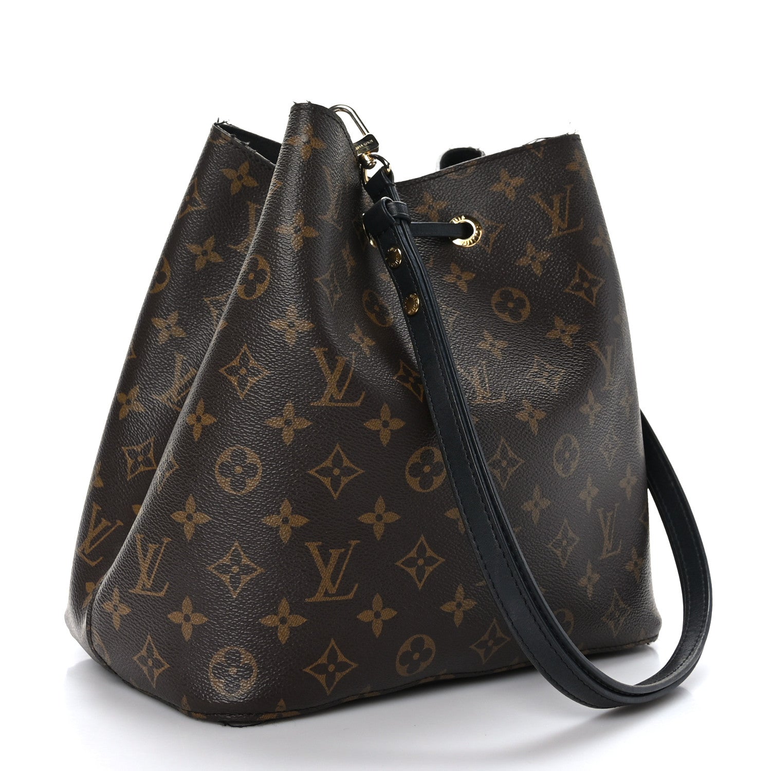 Louis Vuitton Monogram Neonoe MM Black 3 of 12