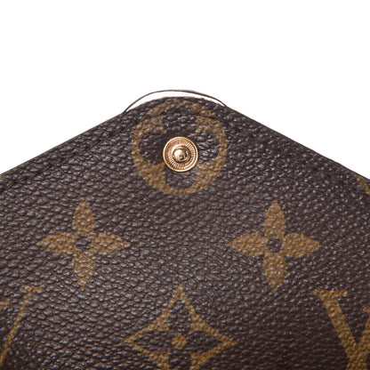 Louis Vuitton Monogram Josephine Wallet Red 13 of 20