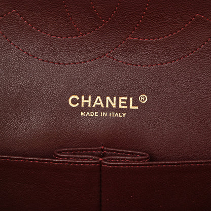 Chanel Lambskin Quilted Jumbo Double Flap Black 6 of 13