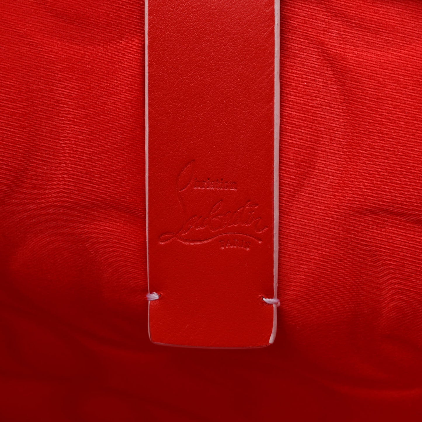 Nappa Embossed Small East West Cabata Tote White