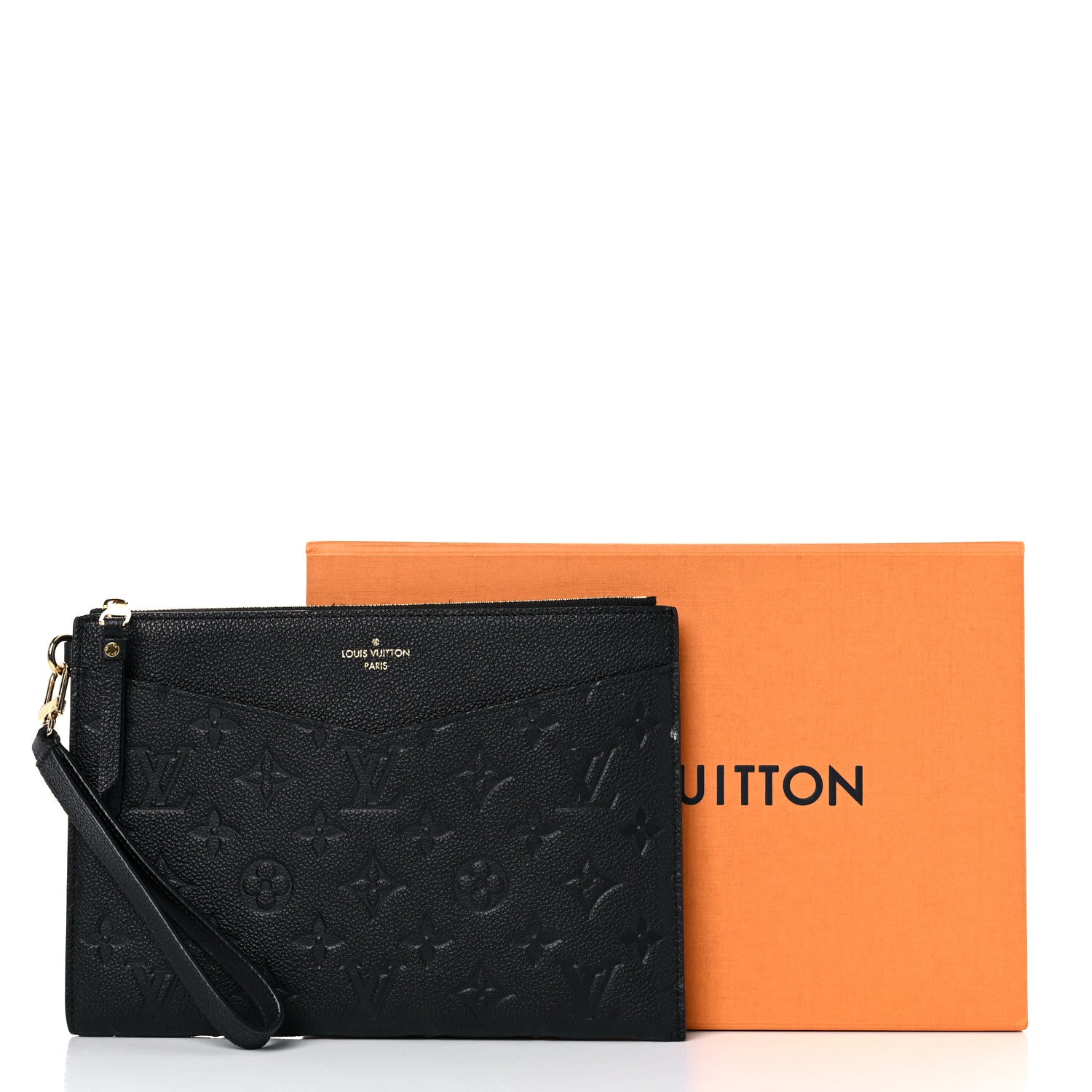 Louis Vuitton Empreinte Pochette Melanie MM Black 9 of 9