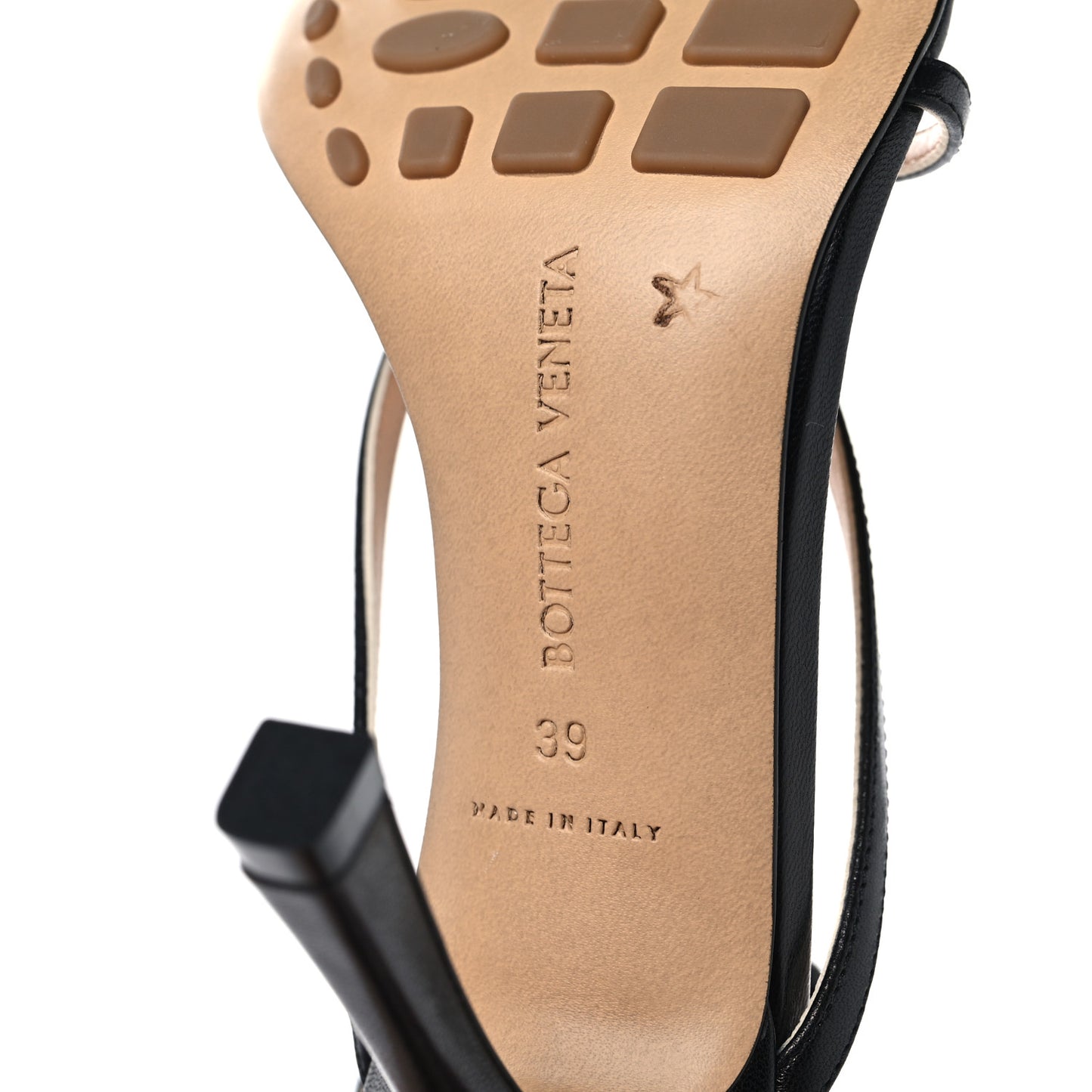 Nappa Stretch Multi Strap 90mm Sandals 39 Black