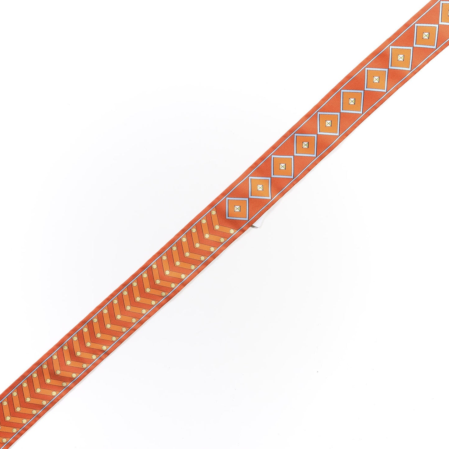Silk Colliers Et Chiens Twilly Potiron Orange Ciel