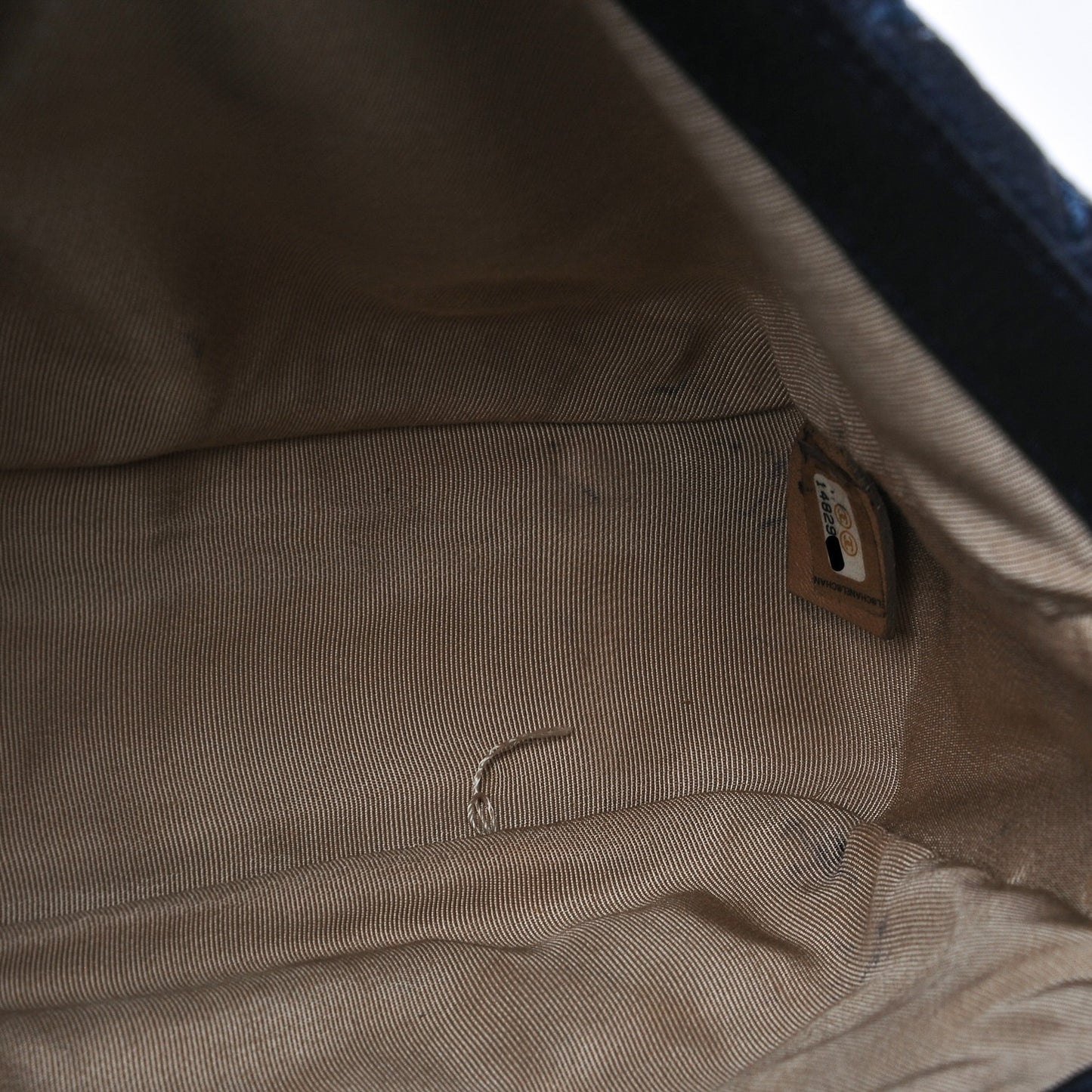 Caviar Wild Stitch Flap Navy