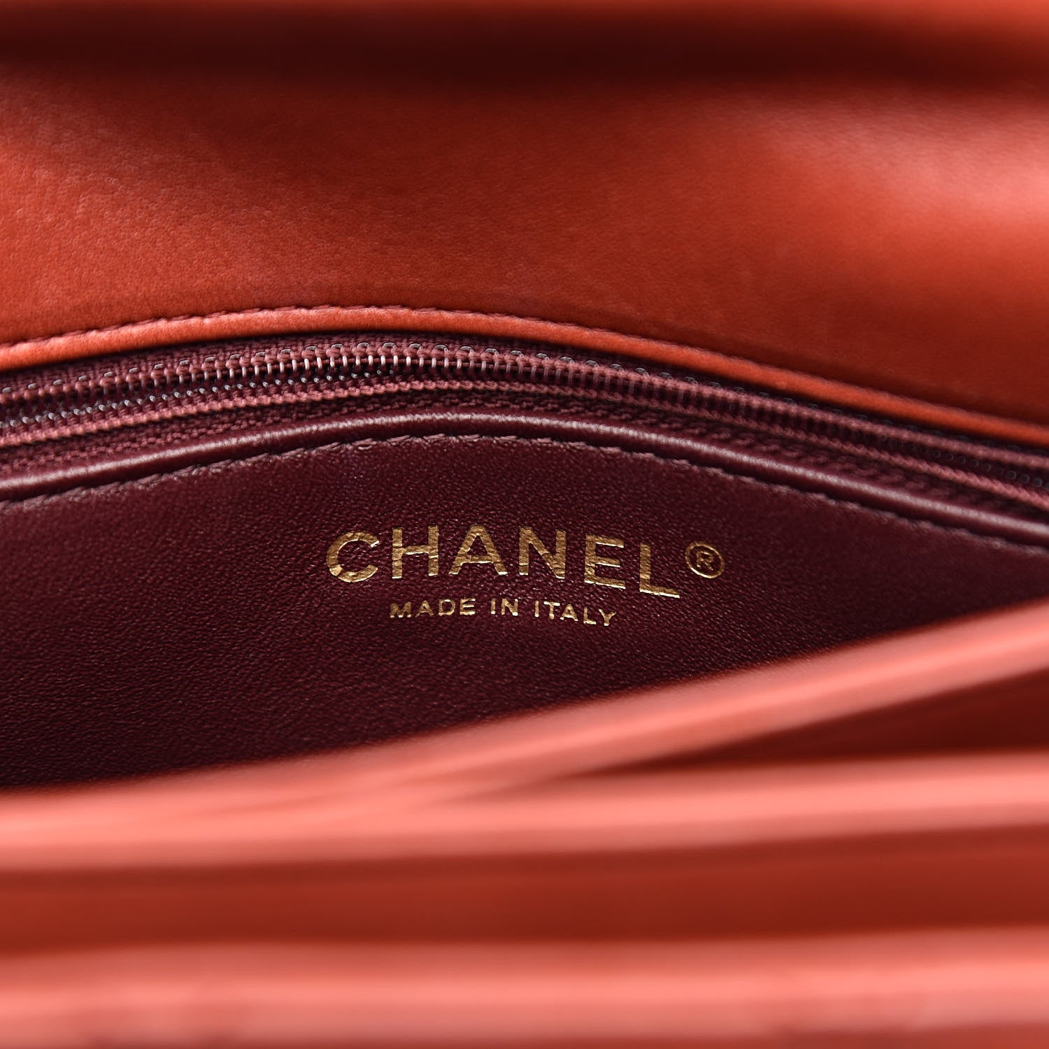 Chanel Lambskin Quilted Small Trendy CC Flap Dual Handle Bag Red 6 of 13