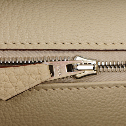 Hermes Taurillon Clemence Birkin 35 Parchemin 14 of 25