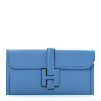 Hermes Swift Verso Jige Elan 29 Clutch Bleu Frida Rose Mexico 1 of 11