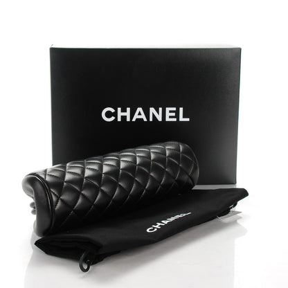 Chanel Lambskin Quilted Timeless Clutch Black 4 of 7