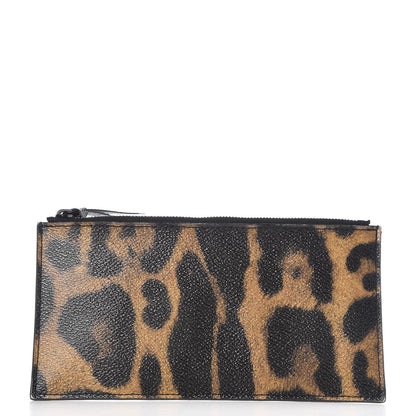 Louis Vuitton Monogram Animal Print Felicie Chain Wallet Zippered Insert 1 of 13