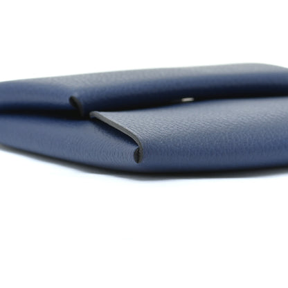 Hermes Evercolor Bastia Verso Coin Purse Bleu Saphir Bleu France 6 of 8