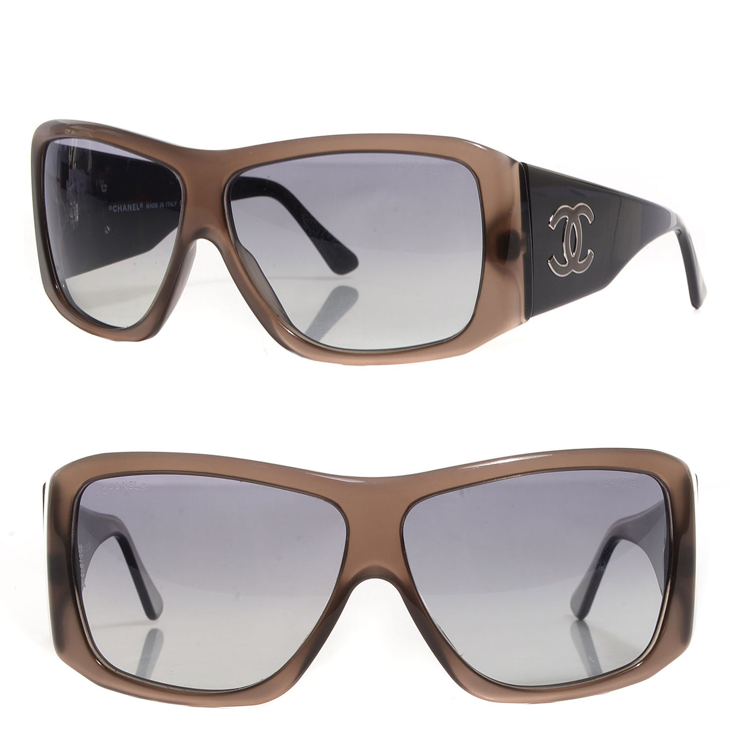 Acetate Enamel CC Sunglasses 5079 Brown