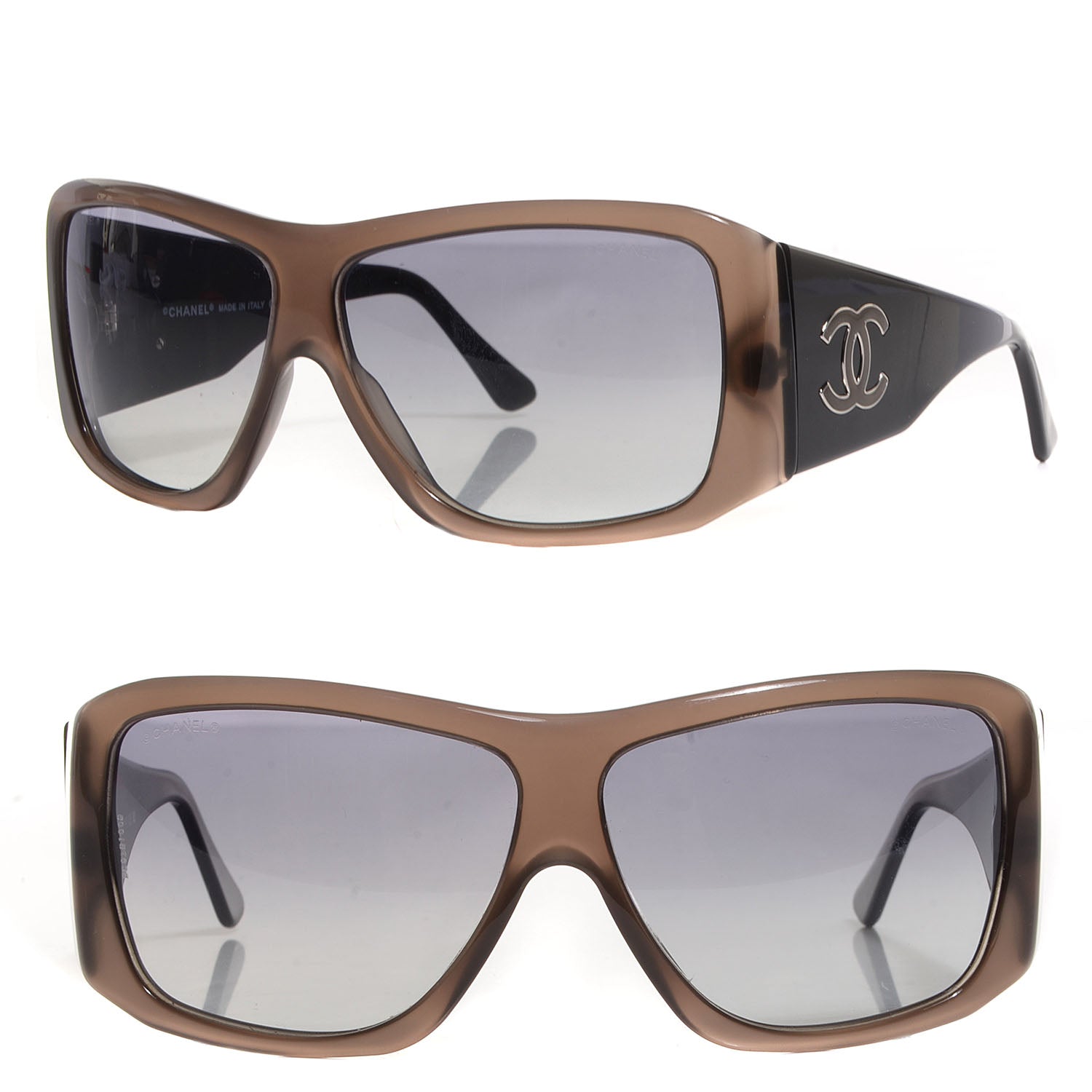 Chanel Acetate Enamel CC Sunglasses 5079 Brown 1 of 6