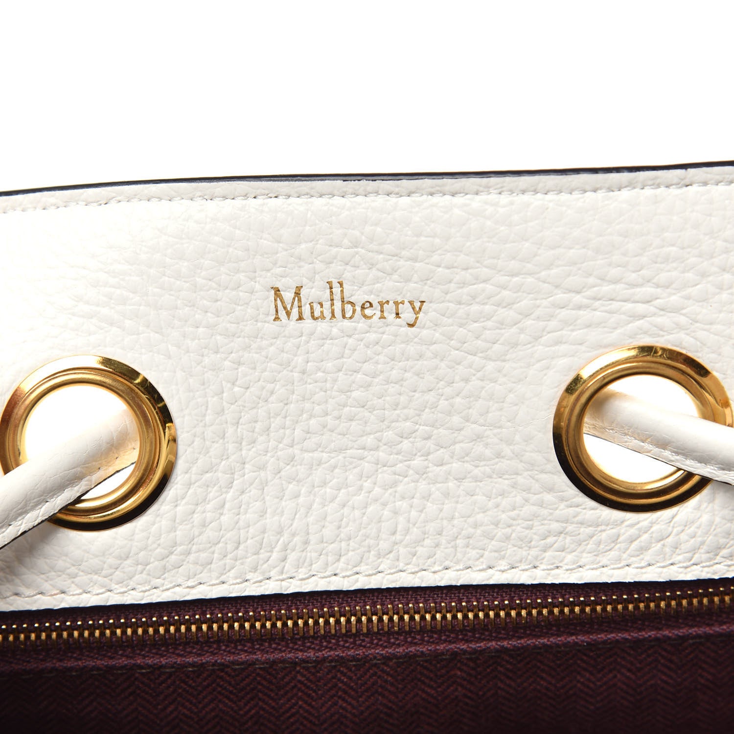 Mulberry Small Classic Grain Hampstead White 7 of 11