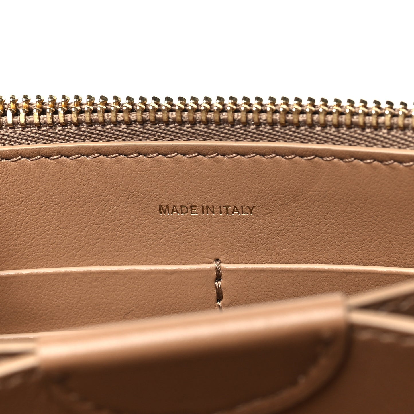 Calfskin Monogram TB Hazelmere Wallet With Detachable Strap Beige