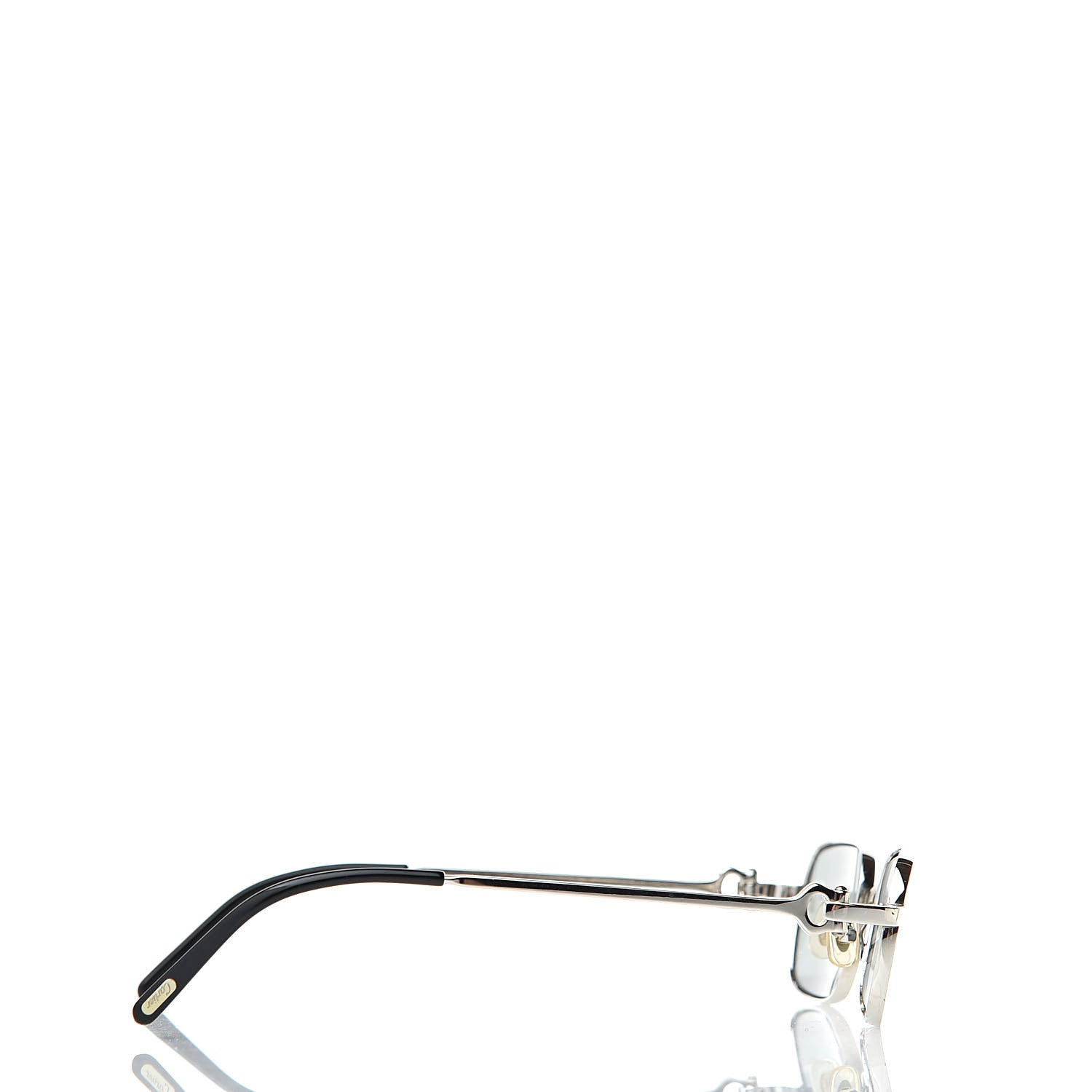Cartier Must De Oval Sunglasses Silver 3 of 8