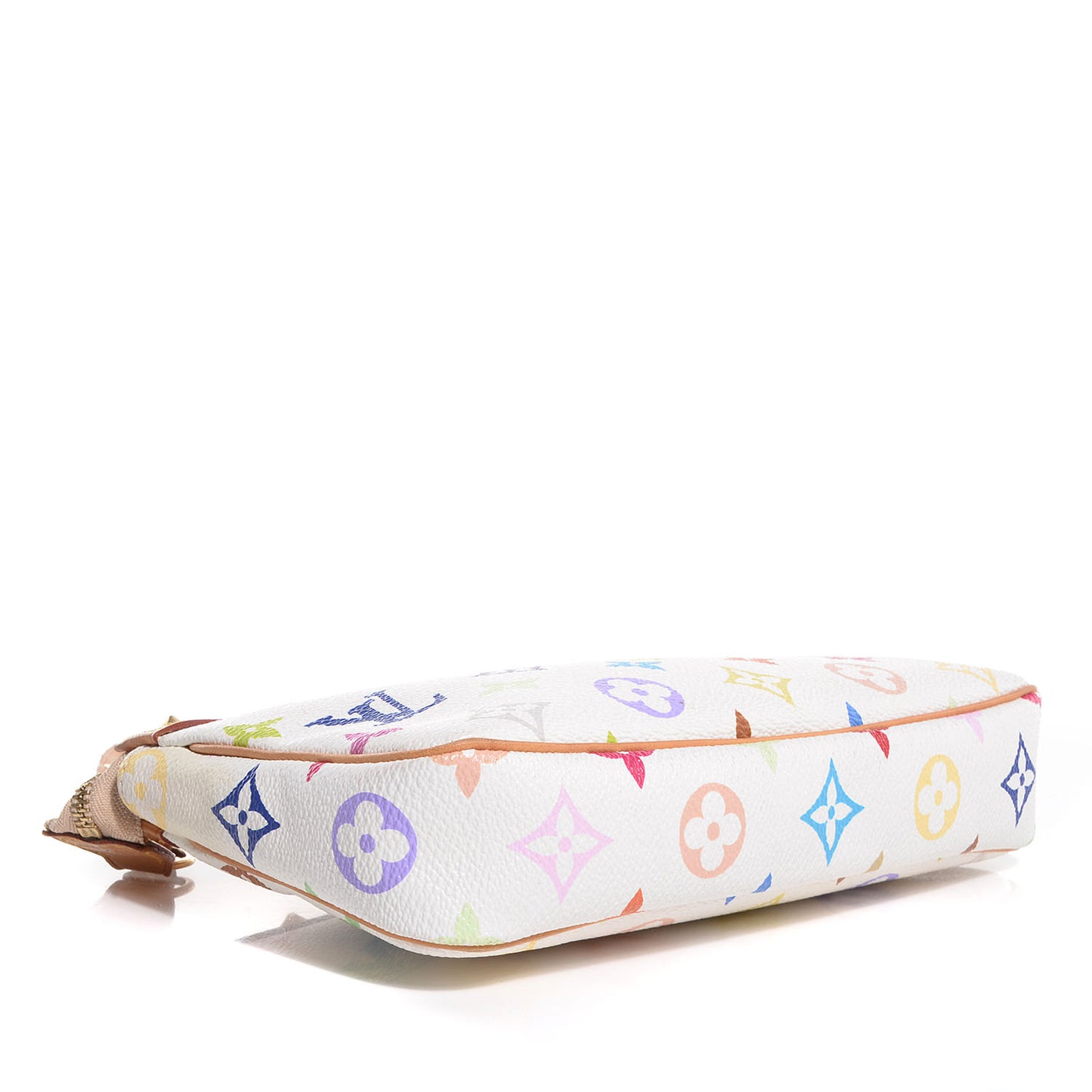Monogram Multicolor Pochette Accessories White