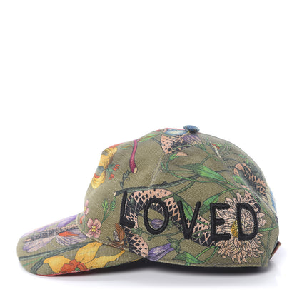 Gucci Cotton Linen Loved Baseball Hat M 3 of 8