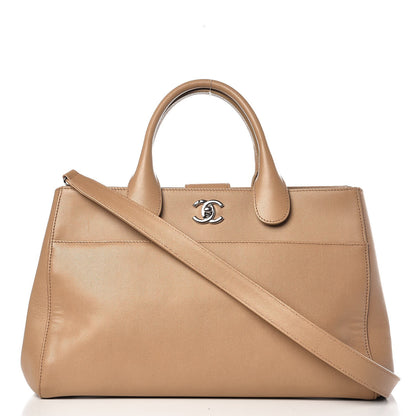 Chanel Caviar Medium Cerf Executive Shopper Tote Beige 1 of 8