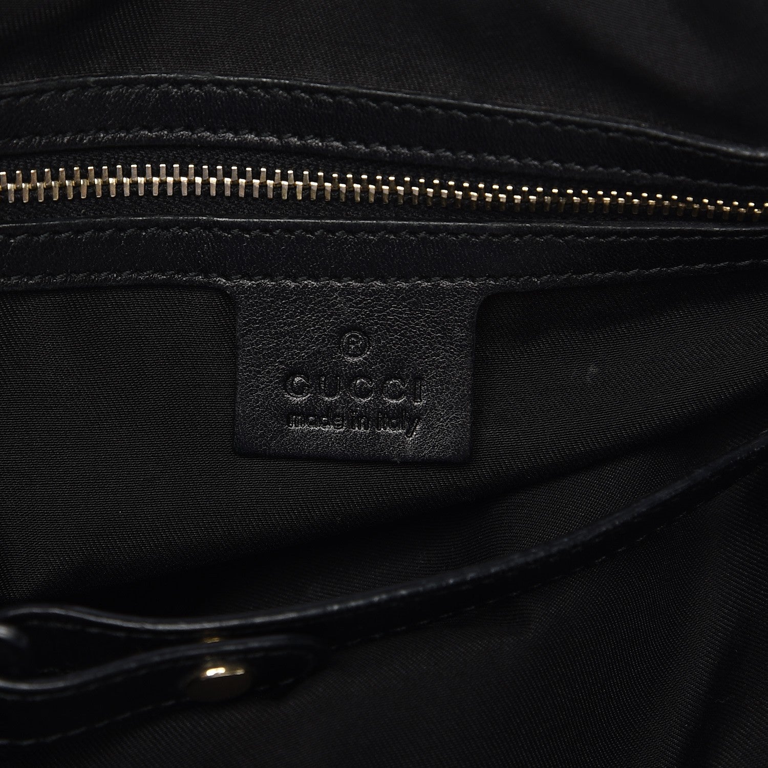 Gucci Monogram Small Pelham Shoulder Bag Black 6 of 14