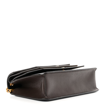 Mulberry Smooth Calfskin Multiflap Chain Clutch Oxblood Multicolor 4 of 13