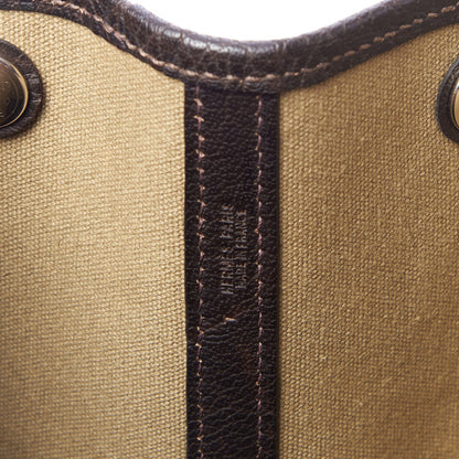 Hermes Buffle Skipper Toile Garden Party 36 MM Tote Olive 7 of 7
