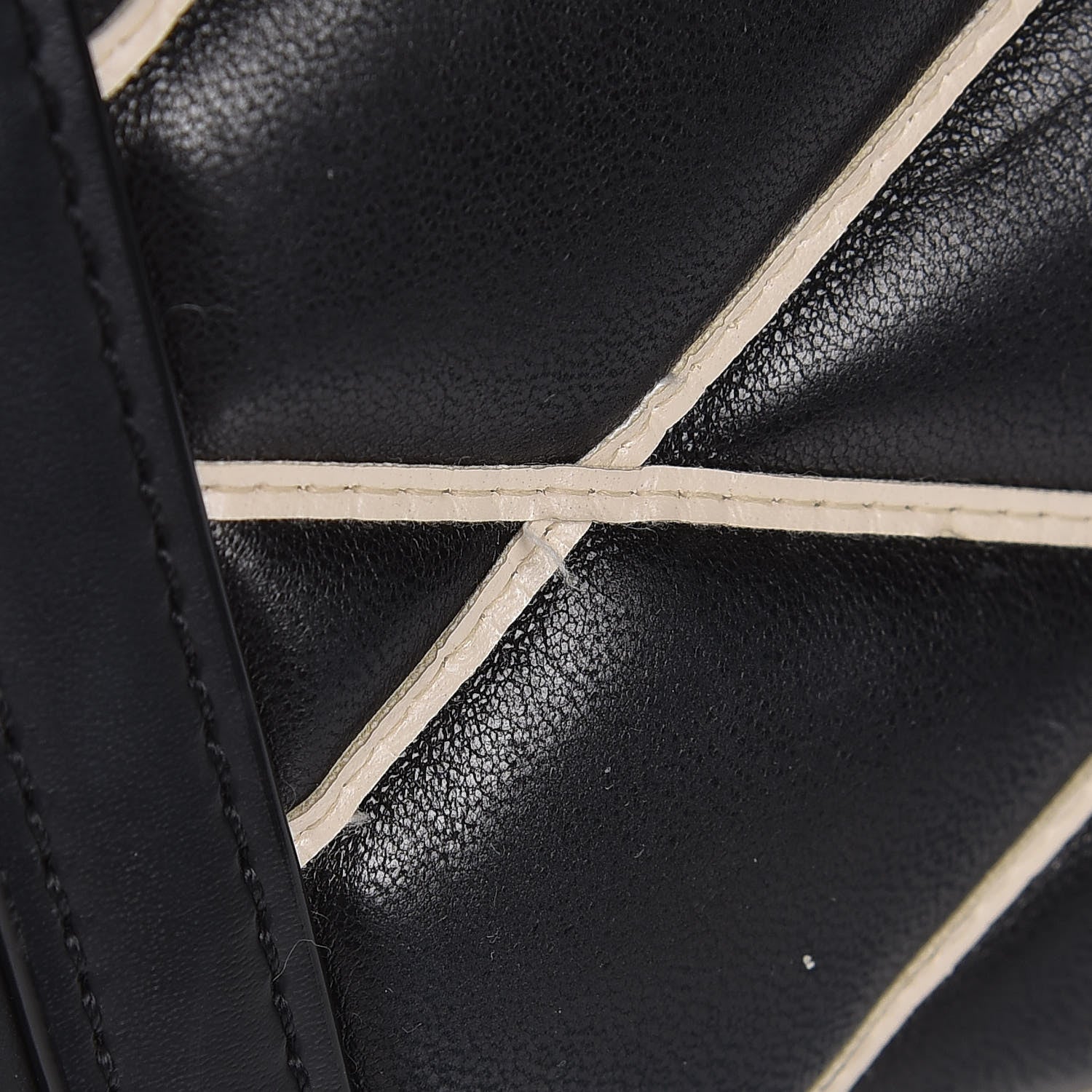 Louis Vuitton Lambskin Malletage Pochette Flap Black 8 of 10