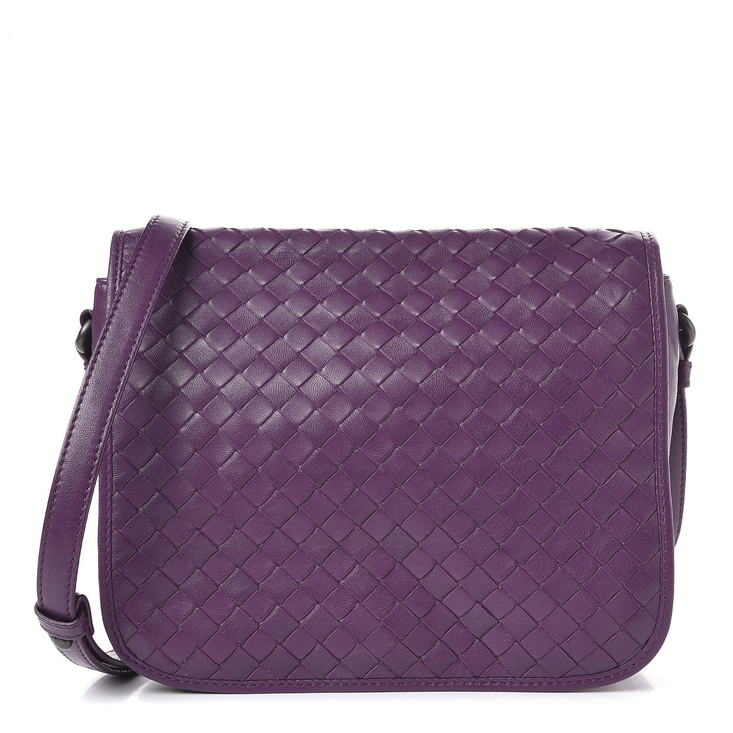 Bottega Veneta Nappa Intrecciato Mini Flap Crossbody Monalisa 1 of 10